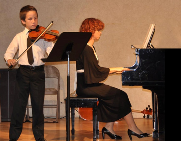 Eta Karina Music recital, violin and piano